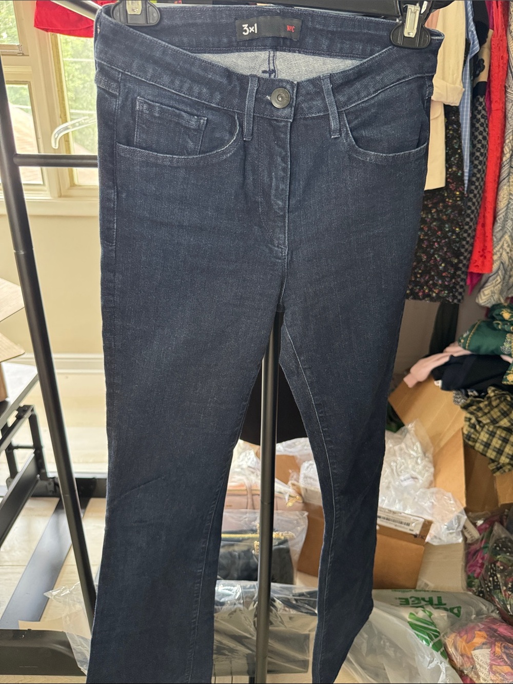 3x1 Dark Indigo Women’s Boot Cut Jeans